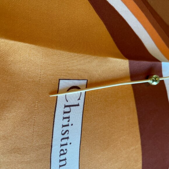Vintage Christian Dior Silk Scarf - Picture 9 of 15